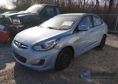 2014 Hyundai Accent Gls z USA, uszkodzony, nr VIN KMHCT4AE7EU645780